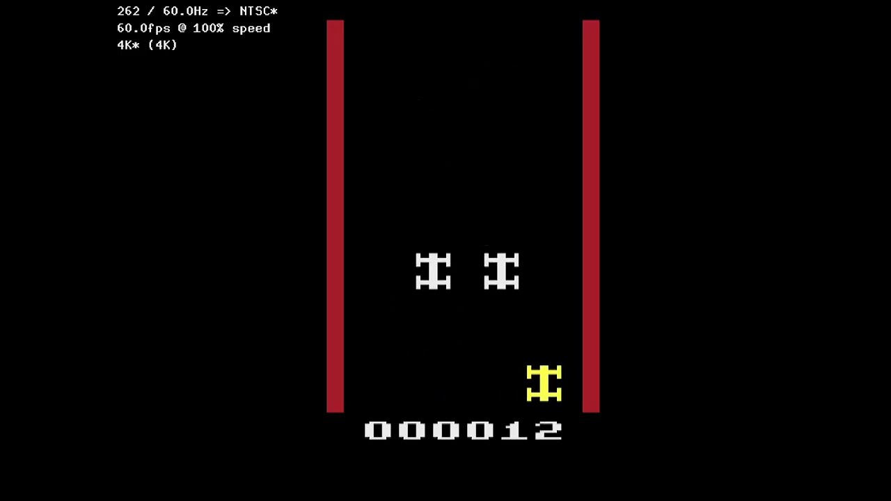 Dead Road v2.3 (Atari 2600/VCS, NTSC). Score: 789 