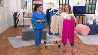 Belle by Kim Gravel Packabelle Take Me Away Cropped Pant on QVC Resimi