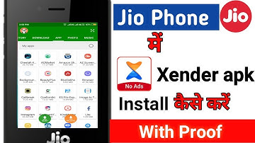 Jio Phone New Update Jio Phone में Xender App Install कैसे करें 100% Real !  Youtube Bale