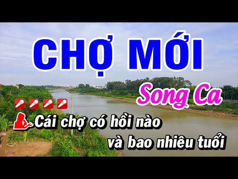 Karaoke Tân Cổ Chợ Mới Song Ca - Chợ Mới Karaoke Tân Cổ SONG CA Mới 2022 | Hoài Phong Organ