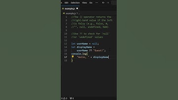 Difference Between ?? and || in JavaScript