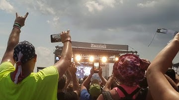 Ozzy Osbourne "Bark at the Moon" during Solar Eclipse - Moonstock 8/21/2017