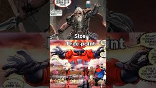 THOR (ALL FORMS) VS DEADPOOL (ALL FORMS