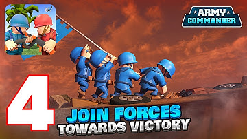 Army Commander - Gameplay Walkthrough Part 4 - War Army Commander (iOS, Android)