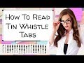 HOW TO READ TIN WHISTLE TABS | easy tin whistle playing