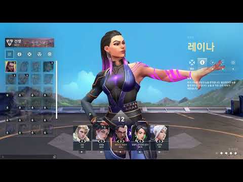 간단한 발로란트 1판