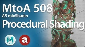 MtoA 508 | Procedural Shading PBR