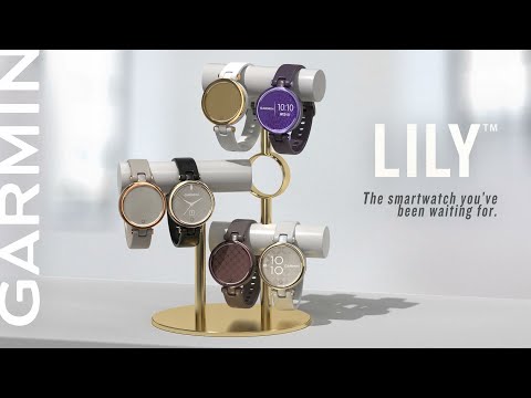 Lily: The small, stylish smartwatch from Garmin
