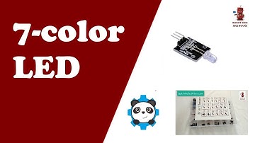 Sử dụng Led 7 màu với Mblock và Arduino- Robot cho mọi người