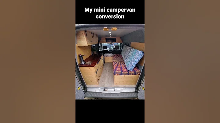 Mini ford transit connect campervan conversion