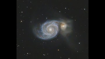 Basic Processing of the Whirlpool Galaxy in Pixinsight