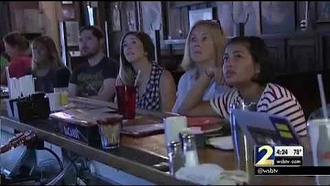 Watch party packs local bar for testimony of James Comey