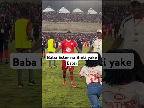 SHOMARI KAPOMBE NA MWANAE ESTER KWENYE FURAHA YA USHINDI SHOMARI KAPOMBE NA MWANAE ESTER KWENYE FURAHA YA USHINDI