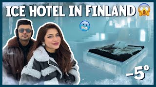 I SLEPT ON ICE BED IN -5 DEGREES ! 🥶 || Nagma Mirajkar #vlogs