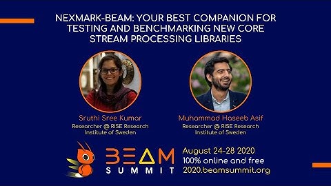 NEXMark-Beam: Your best companion for testing and benchmarking new core stream processing libraries