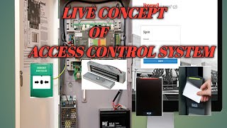 ELV_ Live Concept of Access Control System #career in access control# access control