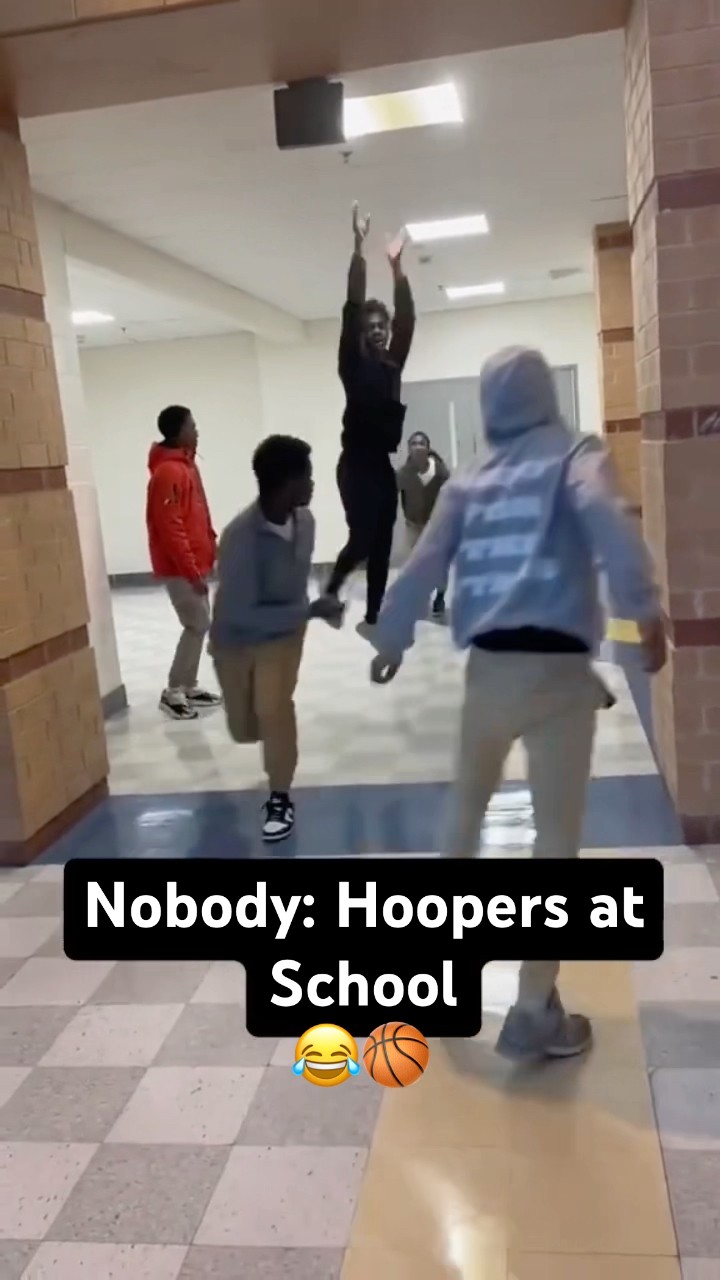 When hoopers are bored at school ?? #shorts