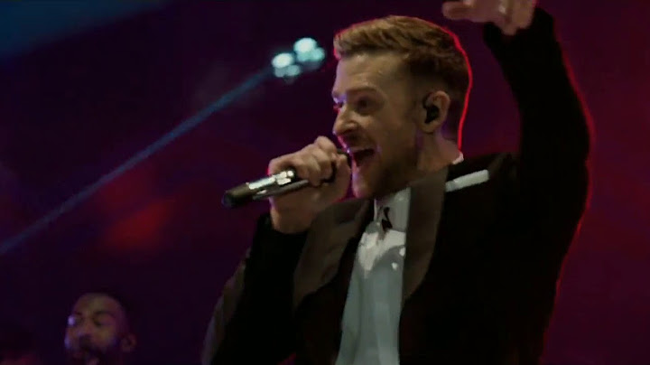 SexyBack Live version - Live performance video thumbnail