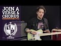 How to go from a verse to a chorus on guitar  open cadence  songwriting basics pt4  pmt college