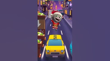 Talking Tom Gold Run Super Pet Running Very Fast - Funny Race Chase Boss Android iOS Gameplay