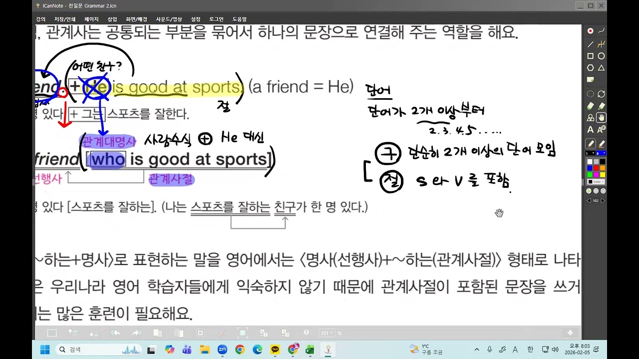 천일문 Grammar Starter 2 CH. 20  관계사(1)