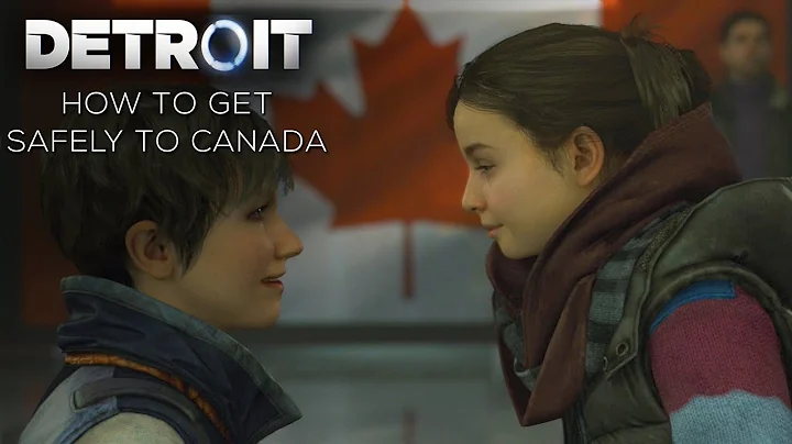 How long does it take to cross the Canadian border from Detroit? (2023)