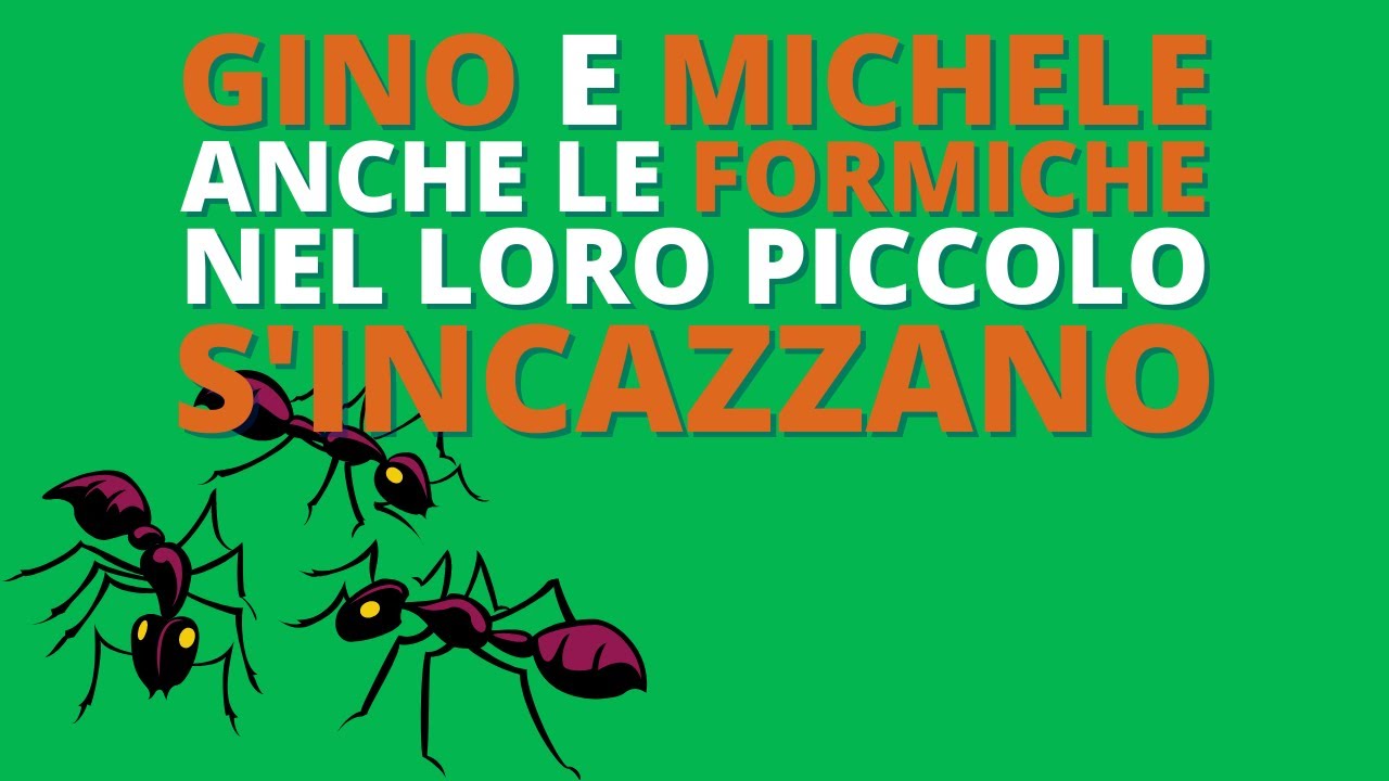 Anche Le Formiche Nel Loro Piccolo S'incazzano Wikipedia
