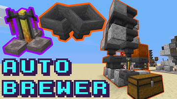 [New Version Out: Check Description] Minecraft Auto Brewing System[1.16+] [Java]