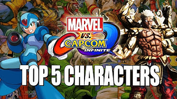 TOP 5 *NEW* CAPCOM CHARACTERS: Marvel Vs. Capcom Infinite Wishlist