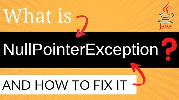NullPointerException in Java | How to FIX