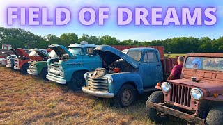 Check out the ANTIQUE TRUCKS & MORE that I bought at this old farm auction!
