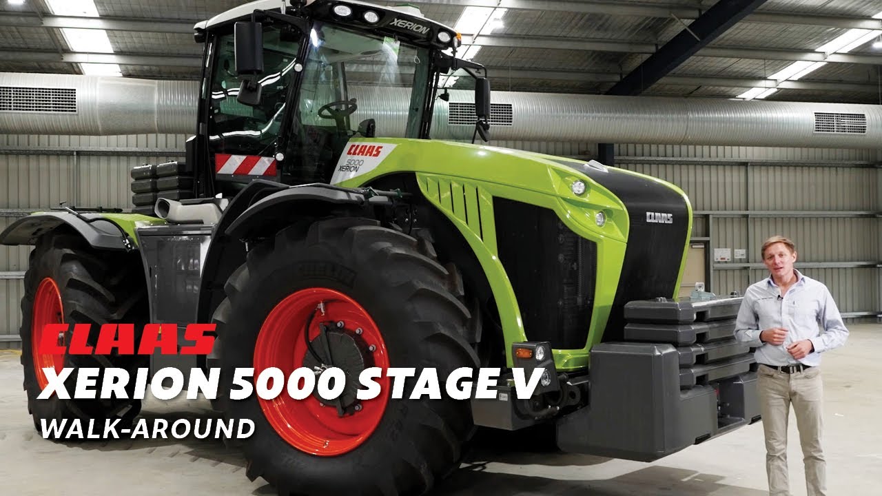 CLAAS XERION 5000 Stage V Walk-Around | CLAAS Harvest Centre