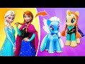 Elsa y Anna se Convierten en Ponis / 10 DIYs de Frozen