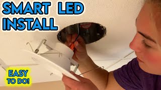 LED Retrofit High Hats - ZAGO Smart Recessed Lighting | How to Install by Fix It With Zim 3,228 views 1 year ago 10 minutes, 22 seconds