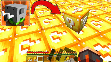 Lucky Block Mod In Craftsman: Building Craft!