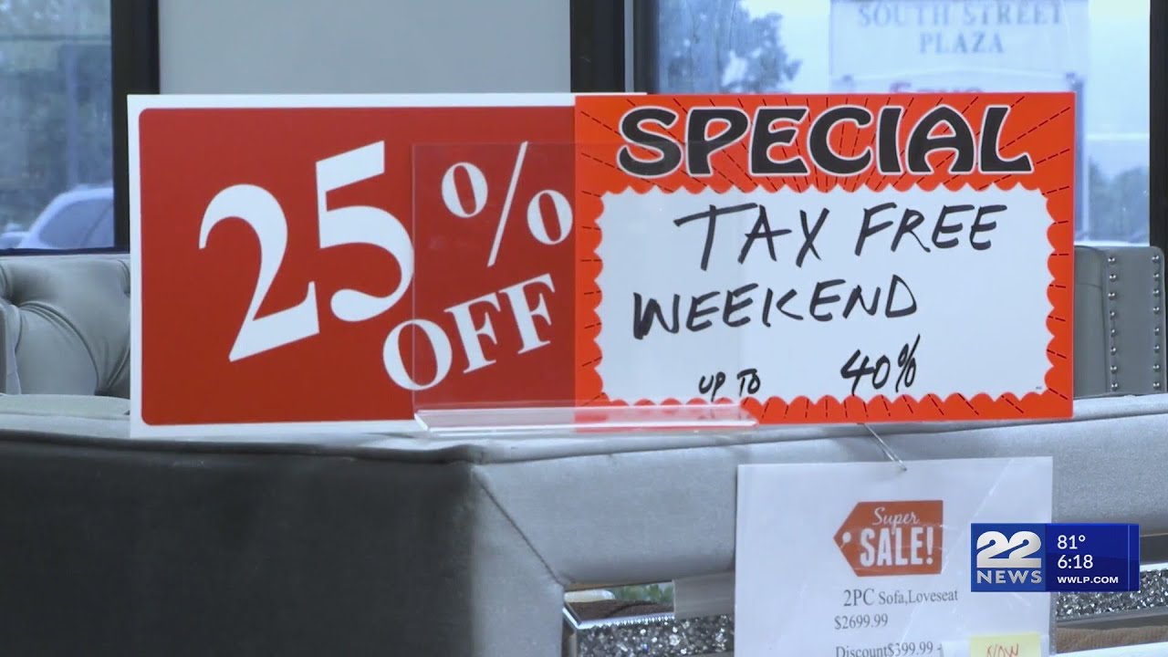 Local shoppers head out for last day of Massachusetts tax free holiday ...