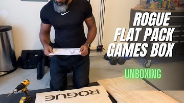 Assembling The ROGUE Flat Pack Games Box "Unboxing" 📦