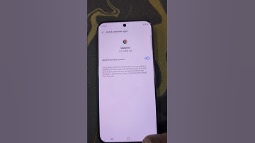 Enable Install Unknown Apps on Vivo X200 FE #shorts #vivox200fe #vivo