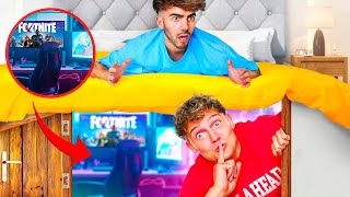 Thumbnail for CONSTRUI UN CUARTO SECRETO DEBAJO DE LA CAMA DE MI MEJOR AMIGO!