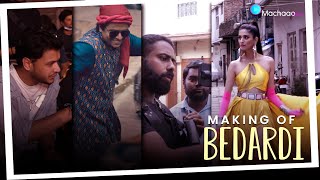 Making of Bedardi: Behind the Scenes with Machaao Music! watch themaking of a BEDARDI song! #Making