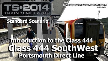 Introduction to the Class 444 - Standard Scenario - Train Simulator 2014
