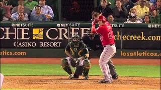 2013/05/01 Trout's two-run double