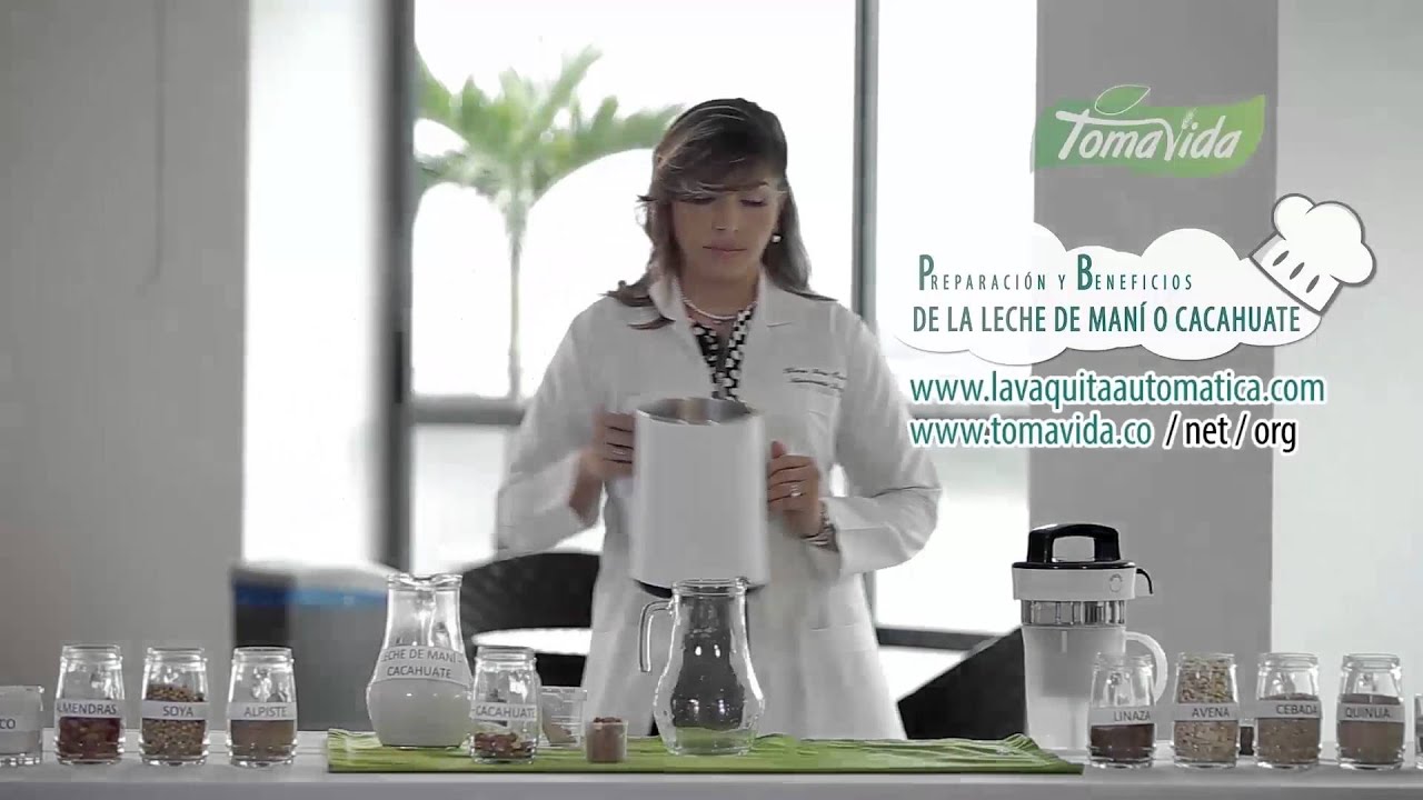 Beneficios y propiedades de la leche de Maní o Cacahuate