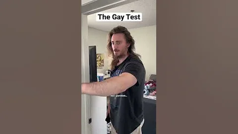 the gay test #shorts #comedy #funny