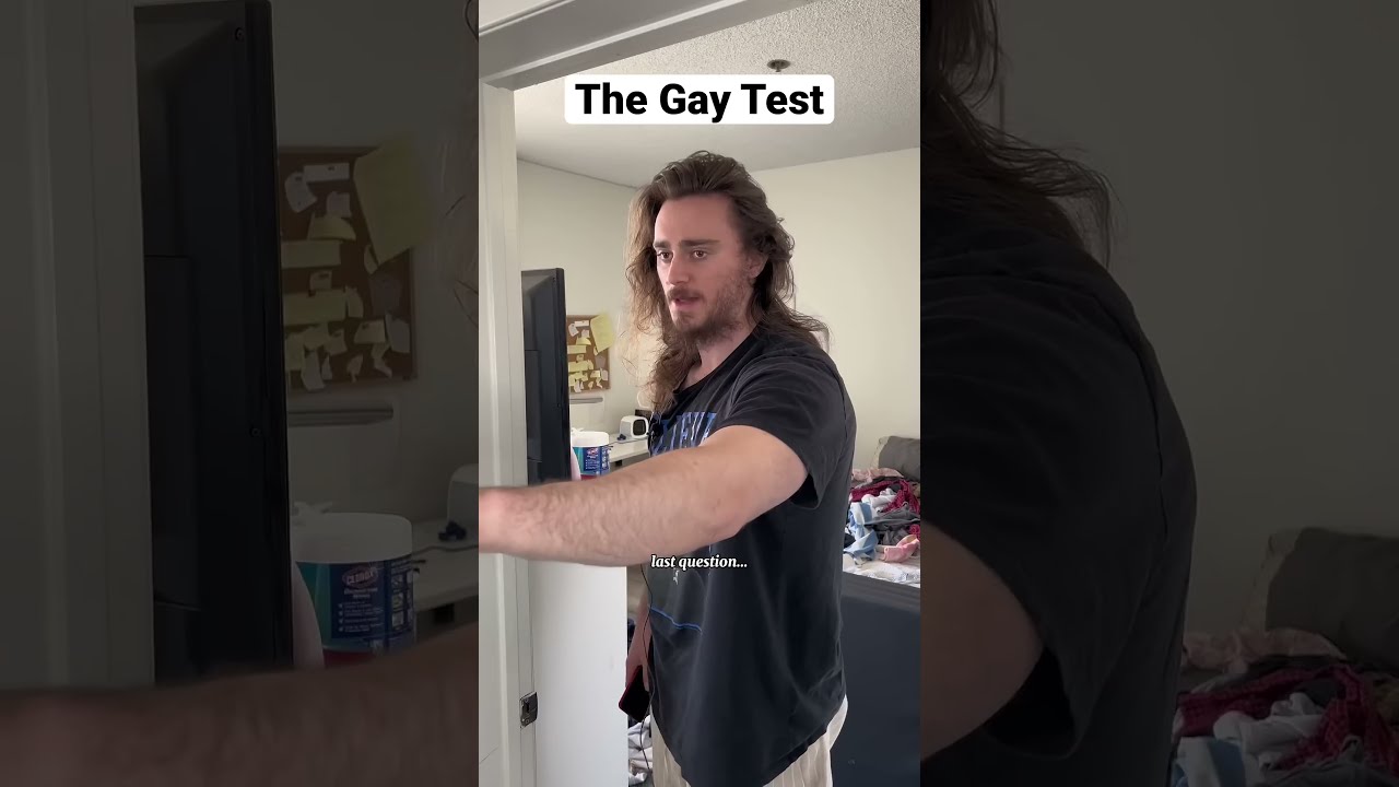The Gay Test Shorts Comedy Funny
