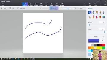 Canvas and brushes - Paint 3D