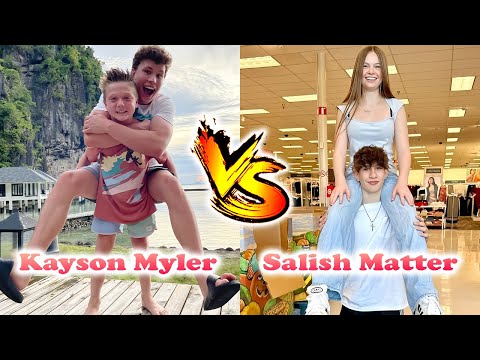Salish Matter VS Kayson Myler (Ninja Kidz TV) Stunning Transformation | From Baby To Now Years Old