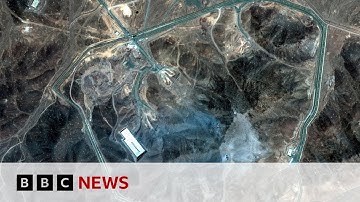How the US strikes on Iranian nuclear sites unfolded | BBC News