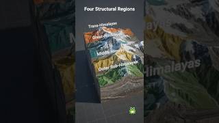 India Crashed into Asia : The Himalayas Explained 🏔️ #shorts