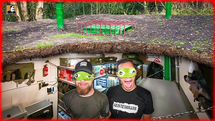 ☢️ 24h in the PREPPER BUNKER with Fritz Meinecke SURVIVAL | First NIGHT in the Bunker | Survival ...